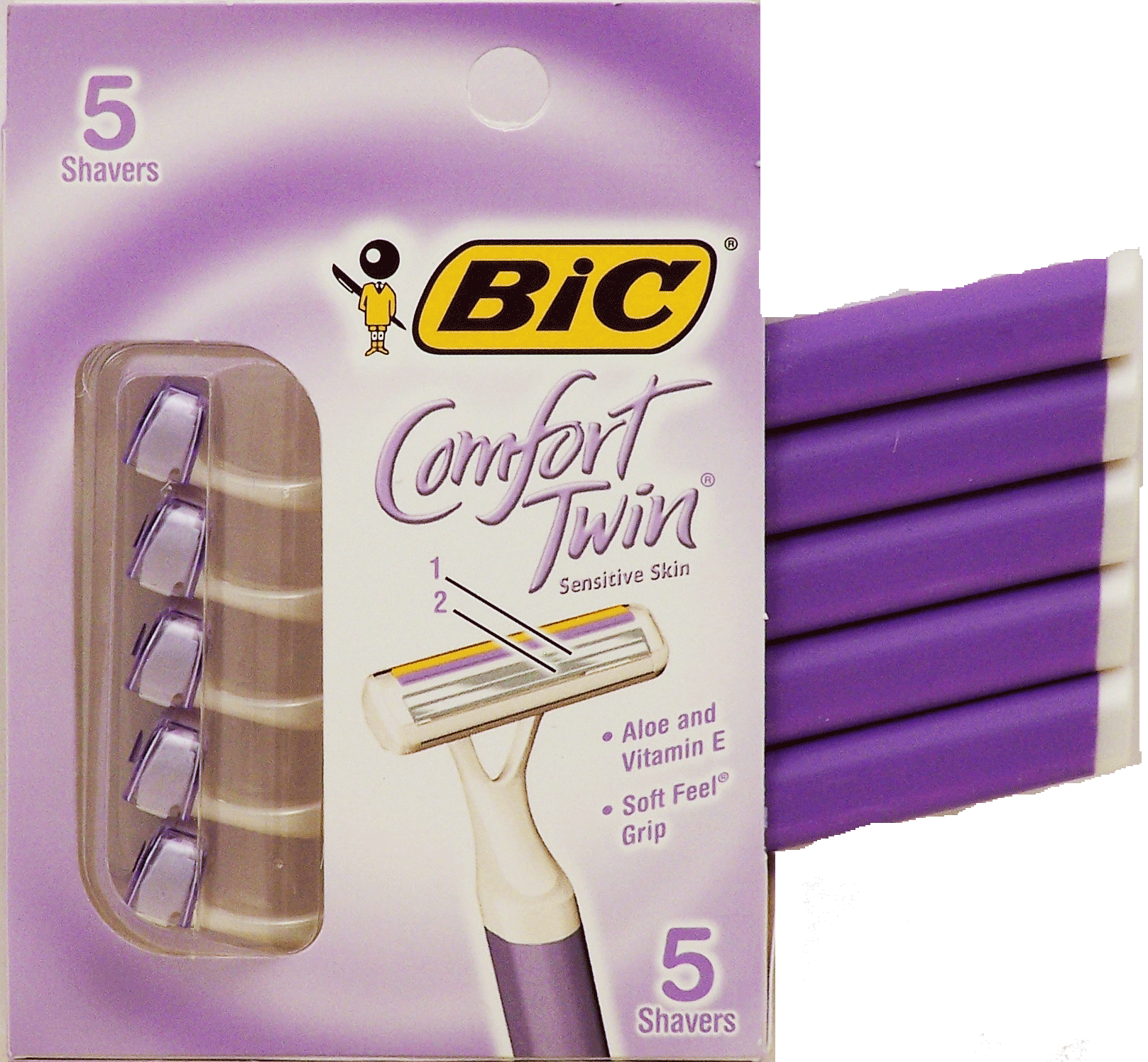 Bic&nbsp;Comfort Twin&nbsp;disposable razors for sensitive skin Full-Size Picture